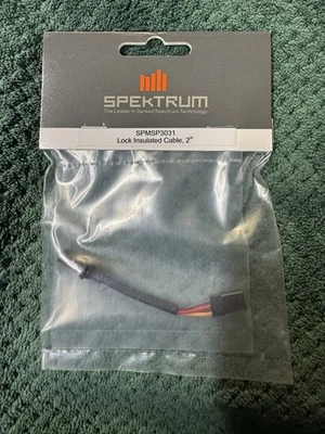 Spektrum RC Locking Insulated Servo Cable (2") [SPMSP3031] - Image 1 of 2