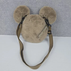 Disney Shanghai Disneyland Resort Mickey Mouse Crossbody Shoulder Bag Plush  - Picture 1 of 8