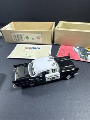 CORGI CLASSICS US CHEVROLET HIGHWAY PATROL POLICE CAR 1/43 #97396 - Image 1 of 4