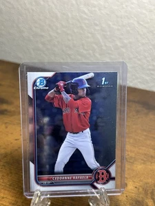 2022 Bowman - Chrome Prospects Ceddanne Rafaela #BCP-61 (RC) - Picture 1 of 2