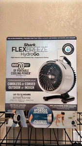 Shark - FlexBreeze HydroGo Fan, Ultra-powerful portable fan, Indoor & Outdoor... - Picture 1 of 3