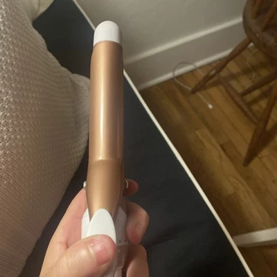 Conair Double Ceramic 1-inch Curling Wand, Straight wand produces flawless waves - Image 1 of 4