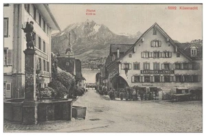 S5905/  Küssnacht Gasthaus zum Engel AK ca.1910 Schweiz - Picture 1 of 2