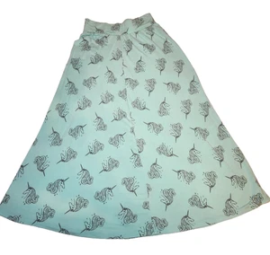 Girls 'Cat & Jack' green w/unicorns long skirt, size m 7/8 - Picture 1 of 2