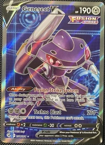 Genesect V (Full Art) 254/264 Swsh08: Fusion Strike Holo - Bild 1 von 2