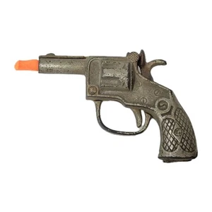 VINTAGE KENTON CAST IRON TOY CAP GUN ( S & W MODEL ) SINGLE SHOT 1930'S - Picture 1 of 6