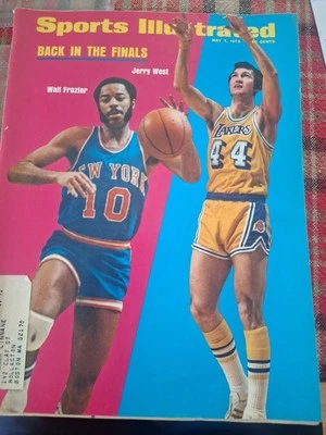 Sports Illustrated 7 de mayo de 1973.   Frazier and West Back to the Finals Foto 1 de 3