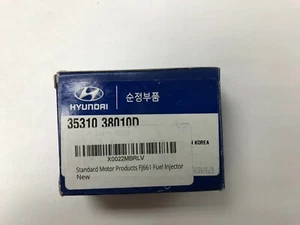Genuine Hyundai OEM Fuel Injector Sonata Santa Fe Kia 35310 38010D - Picture 1 of 3