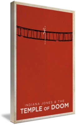 Arte en lienzo - Película Indiana Jones & The Temple of Doom, Foto 1 de 4