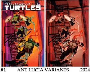 TEENAGE MUTANT NINJA TURTLES #1 (2024)- ANT LUCIA EXCLUSIVE VARIANT SET - Picture 1 of 5