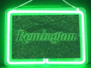 Remington Repairs Shop Garage Bar Pub Light Neon Sign - Picture 1 of 5