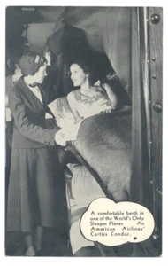 AMERICAN AIRLINES Sleeper Plane SOUTHERN TRANSCONTINENTAL Curtiss Condor ca1934 - Picture 1 of 2