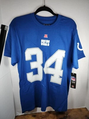 Футболка NFL Team Apparel Colts Richardson #34 синяя M - Изображение 1 из 3