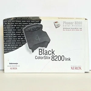Genuine Xerox ColorStix 8200 Ink Cartridges Black Qty 10, 016-2044-00 New - Picture 1 of 5