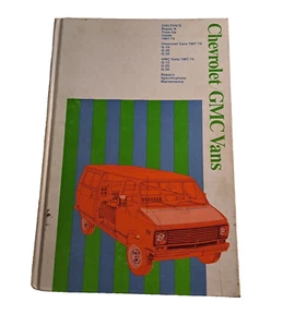 Chilton Tune-Up Repair Manual 1967-74 Chevy GMC VAN G10 G20 G30 G15 G25 G35 HB - Picture 1 of 3