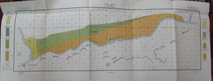Color Soil Survey Map Buckeye Sheet Arizona Powers Butte Evans Gila River 1900 - Picture 1 of 4