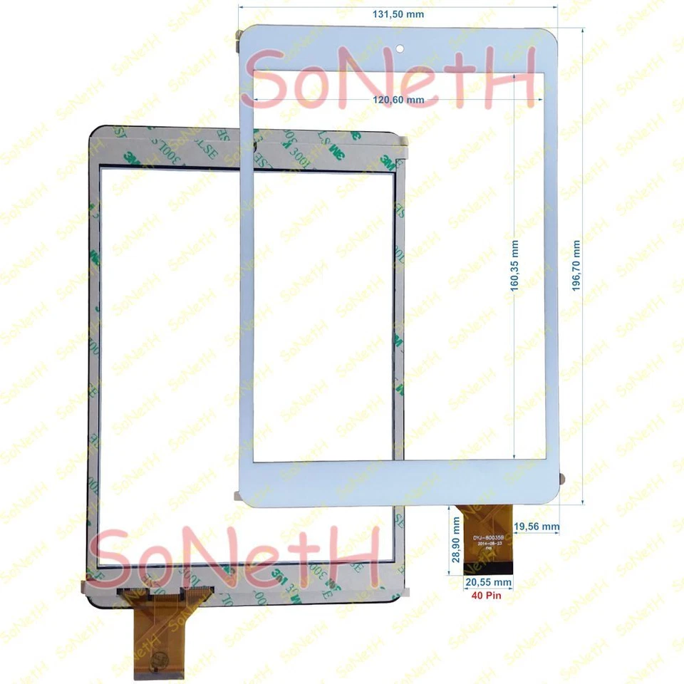 TOUCH SCREEN MAJESTIC TAB 378 BIANCO - Immagine 1 di 1