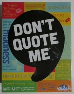 Don't Quote Me NIB - Picture 1 of 3
