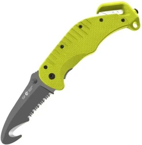 Coltello da Soccorso Punta Arrotondata Libero Trasporto Vigili del Fuoco 118 Pro - Imagen 1 de 8