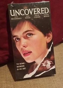Uncovered VHS Sealed NEW Movie VCR Video Tape John Wood Kate Beckinsale RARE - Imagen 1 de 2