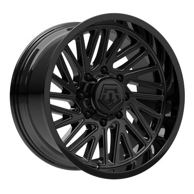 Aro de roda preto brilhante 1 TIS 20x10 6X135 / 6X5.50 -12 553B - Imagem 1 de 4