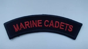 MARINE CADETS SHOULDER TITLE. - Picture 1 of 1