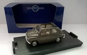 BRUMM 1:43 AUTO DIE CAST FIAT 600D TRASFORMABILE APERTA 1960 VERDE  ART R317-02 - Foto 1 di 1
