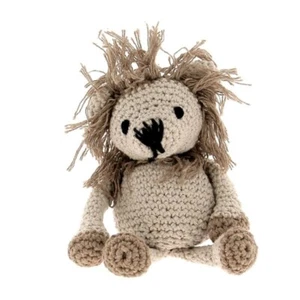 LEROY-Hoooked DIY Amigurumi Löwe Häkelset-Eco Barbante Baumwollgarn & Haken - Bild 1 von 3