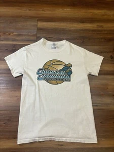 Vintage Y2K Costal Carolina University Women Basketball Tshirt Small - Picture 1 of 6