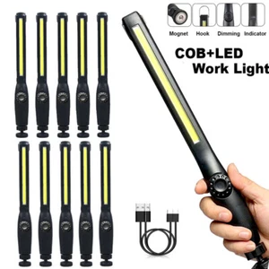 Portable COB LED Work Light Car Garage Mechanic USB Rechargeable Torch Lamp UK - Picture 1 of 18