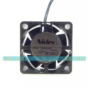 Nidec D04R-12TH 12V 0.13A 4CM 4015 2pin Industrial Cooling Fan