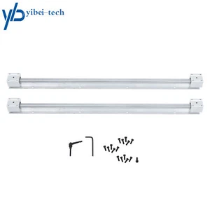 2 Stück SBR20-800 mm Lineargleitführungsschiene mit 4 x SBR20UU Vierkant Typ Lagerblock - Bild 1 von 10