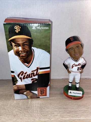 San Francisco Giants 2017 Frank Robinson SGA bobblehead Rare Baseball MLB NIB Cover