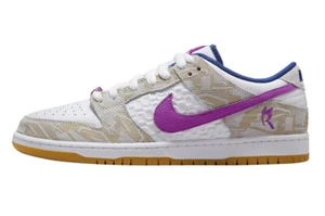 Taglia 12 - Nike Rayssa Leal Dunk SB Low Deep Royal Vivid viola FZ5251 001 - Foto 1 di 7