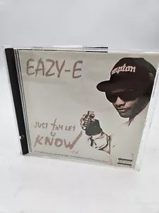 Just Tah Let U Know by Eazy-E (Cd Single, 1995, Ruthless) - Picture 1 of 3