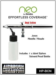 Iwata Neo Airbrush HP.BCN .5mm + Free Insured Post - Picture 1 of 3