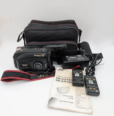JVC Videomovie GR-AX280E Compact VHS Camcorder - Image 1 of 4