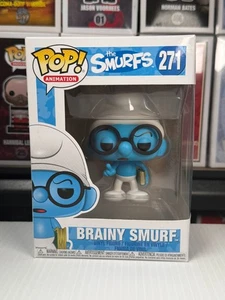 Funko Pop! Brainy Smurf #271 The Smurfs 2017 Animation Vaulted Figure - Bild 1 von 6