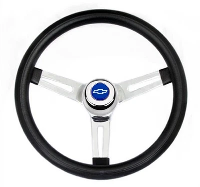 Chevrolet Nova Chevy II 1964-66 pajarita 13,5" volante cromado con kit de instalación Foto 1 de 4