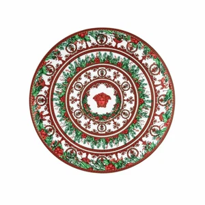 Rosenthal Versace I Love Baroque Holiday Christmas Plate New - Picture 1 of 3