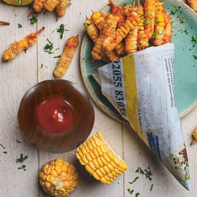 Course en bois bois ou bois -toit protection apéritif plat pour la maison - Image 1 of 4