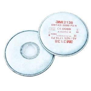 3M™ 2138 Partikelfilter mit Aktivkohlefilter P3 Atemschutz-Filter - Picture 1 of 1