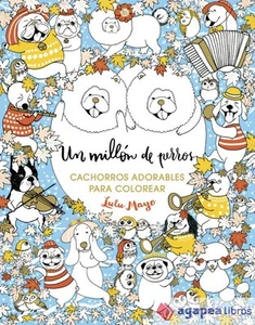 Un millón de perros: cachorros adorables para colorear. NUEVO. ENVÍO URGENTE - Imagen 1 de 1