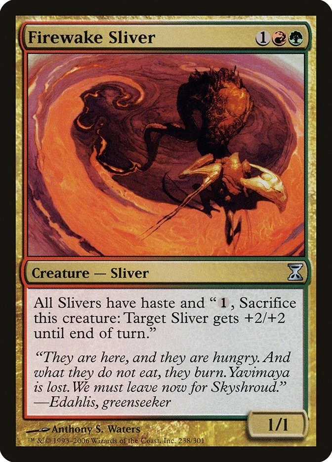 Firewake Sliver 238 LP Normal Time Spiral MTG EN - Image 1 of 1