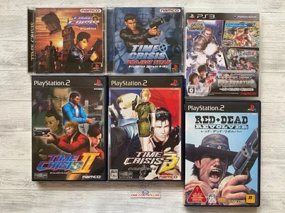 SONY PS 1  2 3 Time Crisis 1  2 3 & Project Titan & BIG 3 & Red Dead Revolver - Image 1 of 4
