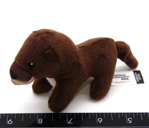 National Geographic 2018 nutria euroasiática # 8 peluche animal McDonalds Happy Toy - Imagen 1 de 5