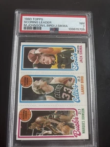 1980 TOPPS LARRY BIRD #30 PSA 7 ROOKIE Card Near Mint 👌 - Picture 1 of 2