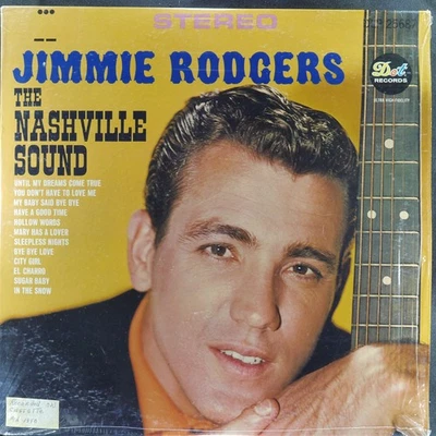 JIMMIE RODGERS The Nashville Sound DOT DLP 25687 EX / EX LP 1966 - Imagem 1 de 4