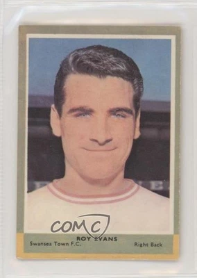 Tarjetas de concurso de fútbol americano 1964-65 A&BC Roy Evans #18 Foto 1 de 2