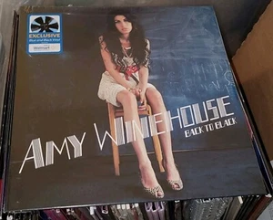 Amy Winehouse - Back to Black Black (Walmart Exclusive Blue And Black Vinyl) New - Picture 1 of 2